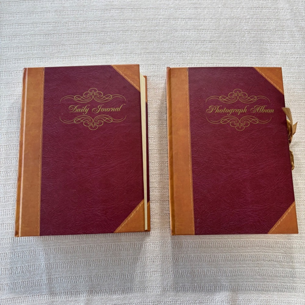 Robert Frederick Daily Journal and Photo Album Set Vintage 1998 DS-MAX Exclusive